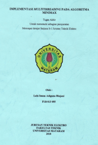 IMPLEMENTASI MULTITHREADING PADA ALGORITMA MINIMAX IMPLEMENTATION OF MULTITHREADING ON MINIMAX ALGORITHM