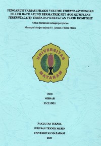 STUDI SIFAT PEREDAMAN SUARA DAN MORFOLOGI KOMPOSIT DARI SERAT DAUN NANAS DAN FILLER KOTORAN SAPI DENGAN MATRIK POLYESTER