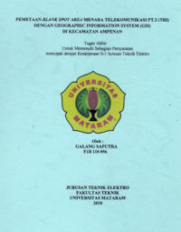 BLANK SPOT AREA PADA DAERAH URBAN DI BTS ARYA BANJAR GETAS DENGAN PENGUKURAN RECEIVED STRENGTH SIGNAL INDICATOR (RSSI)